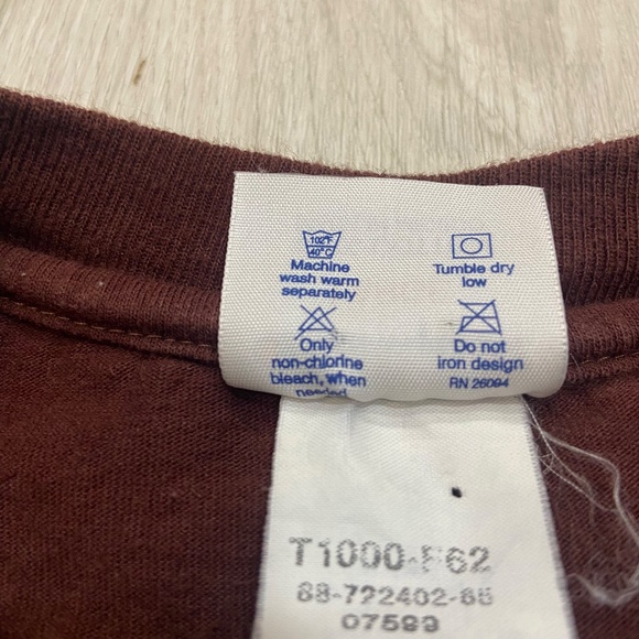 Cleveland Browns Shirt Men's Large NFL Football Champion Cotton Tee - Picture 3 of 10